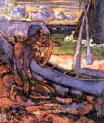 Paul Gauguin Poor Fisherman oil